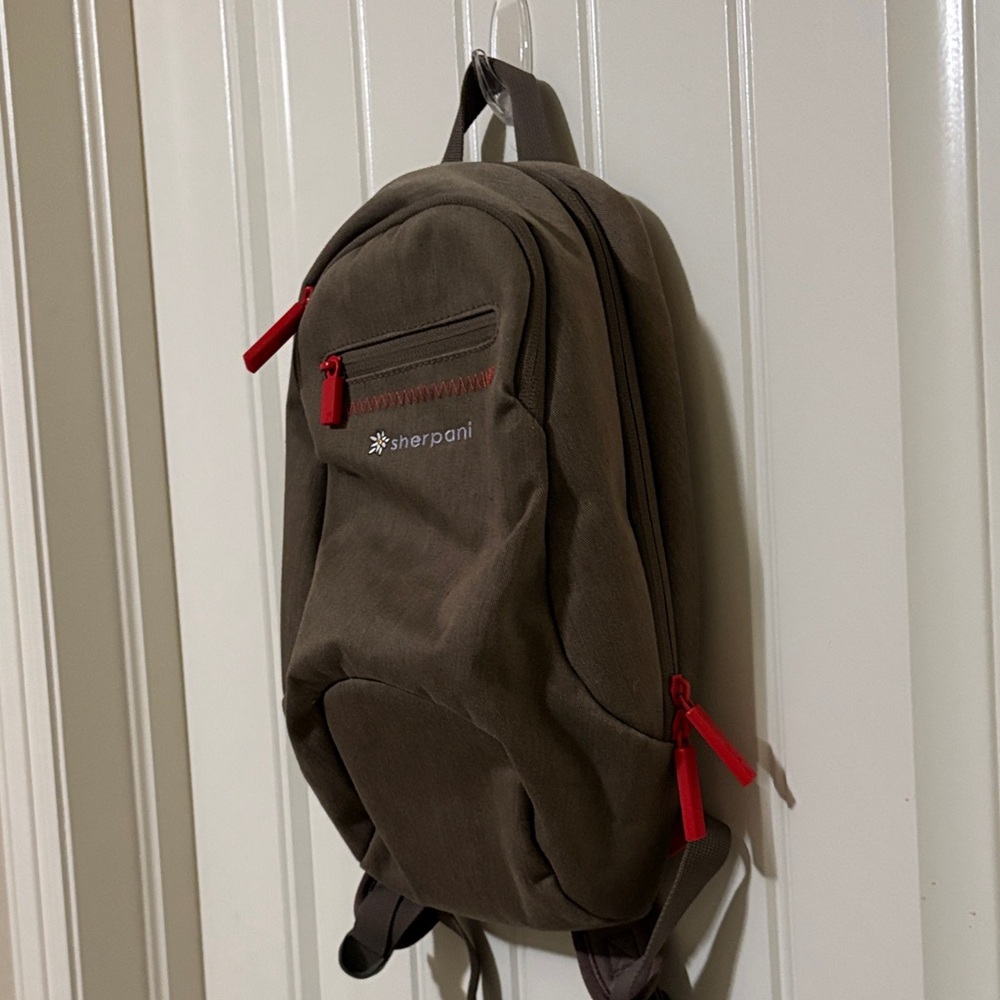 Sherpani Brown Mini Backpack - Picture 3 of 9